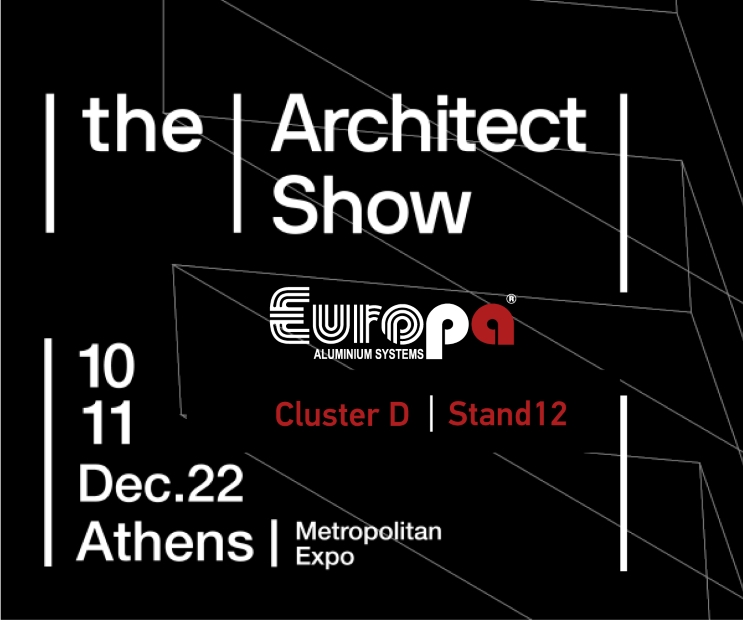 Παρούσα η Europa στην The Architect Show 2022